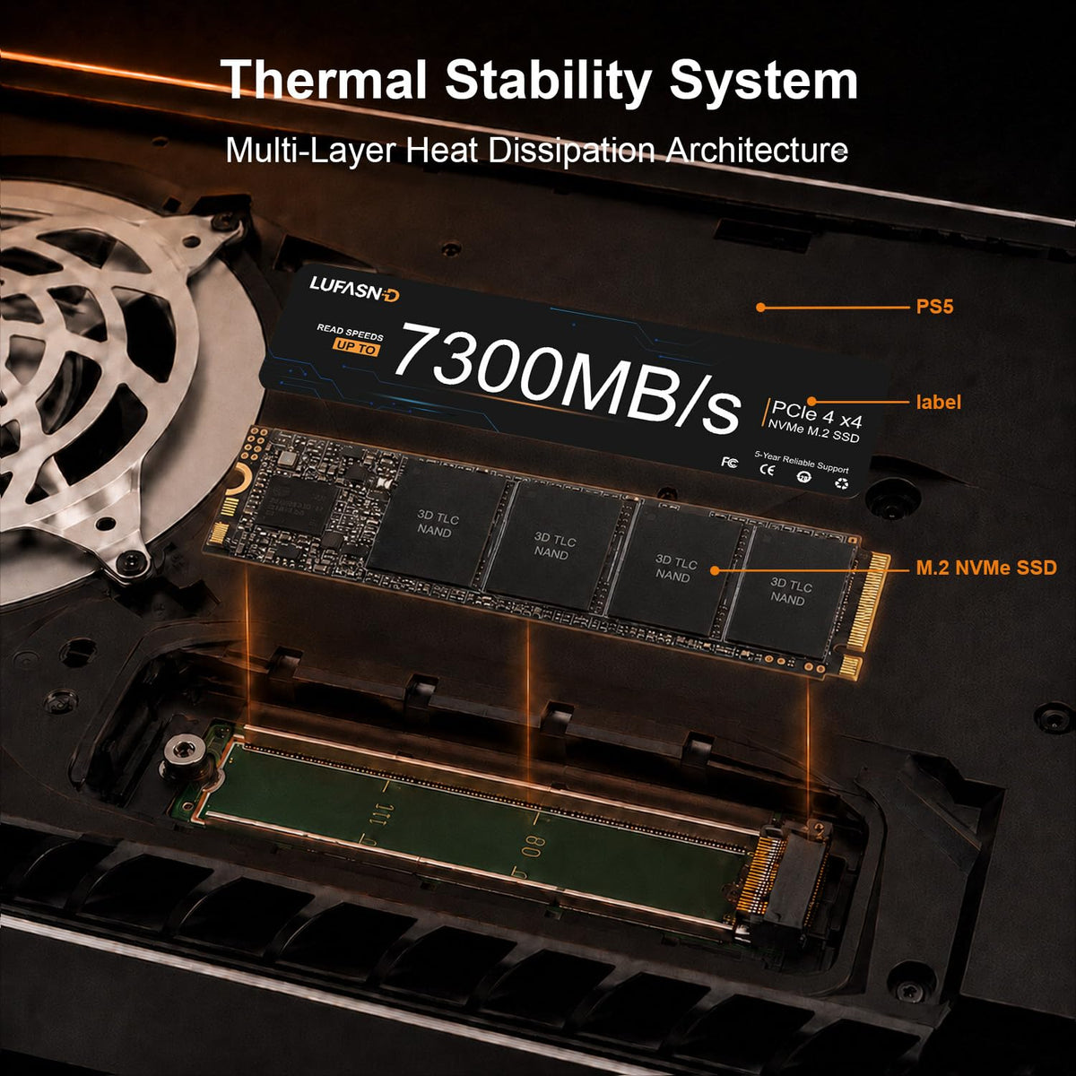 2TB NVMe SSD M.2 2280 PCIe Gen4 C9206