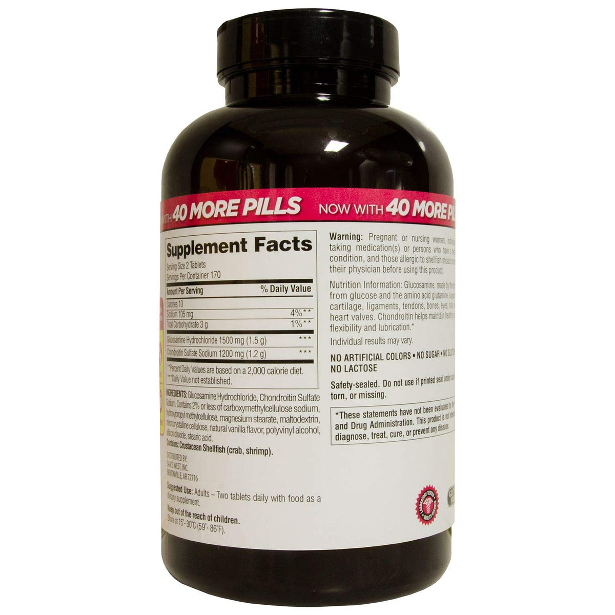 Triple Strength Glucosamine Chondroitin 340 Count I710847