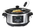 Portable 6 Quart Programmable Slow Cooker E7437