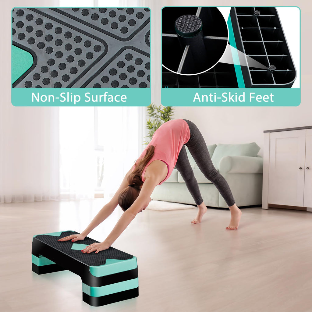27 Inch Adjustable Aerobic Exercise Step Platform G887