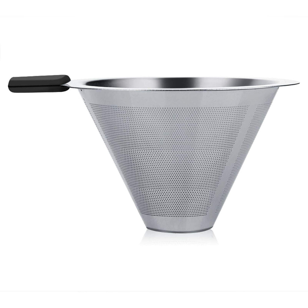 Pour Over Coffee Maker, Paperless Glass Dripper 400ML R114