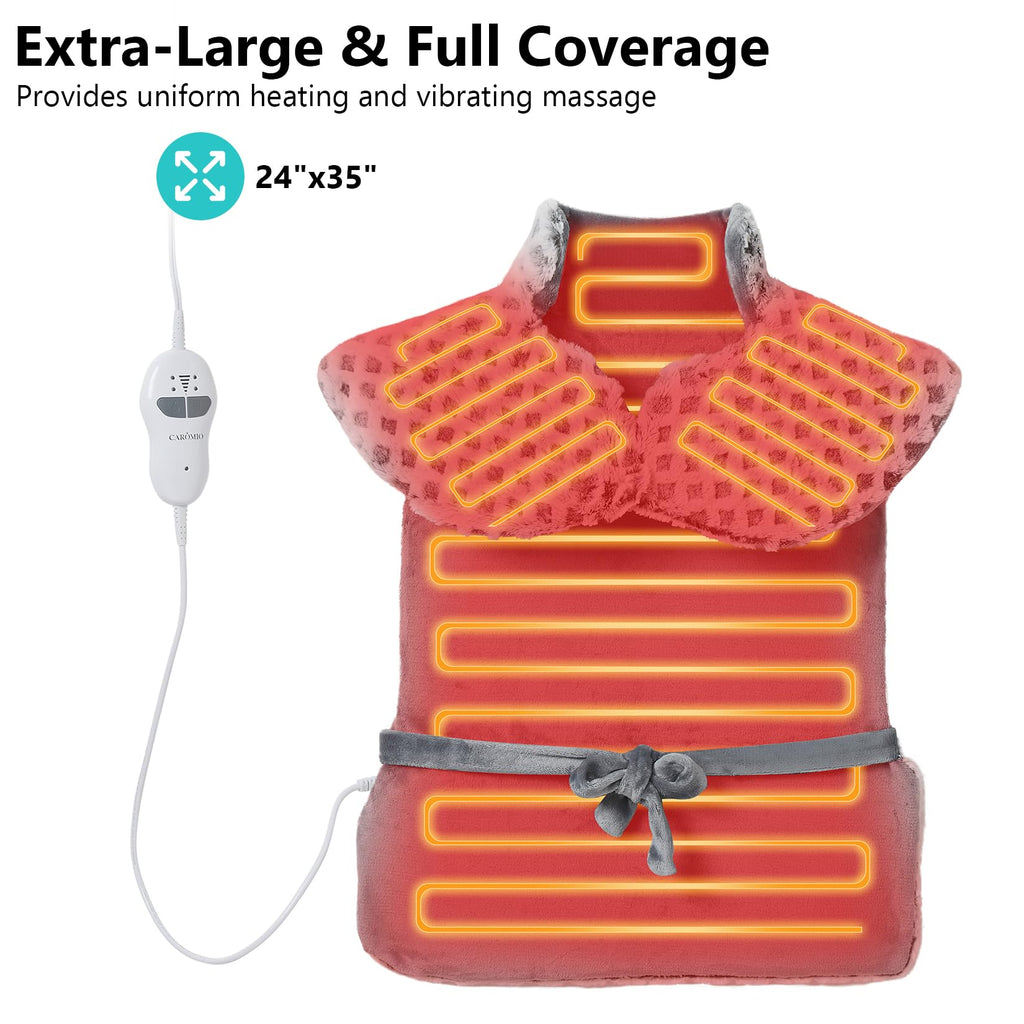 4 Massaging Heating Pad D4179