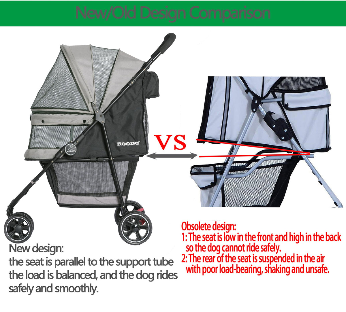3 Wheel Pet Stroller G85539