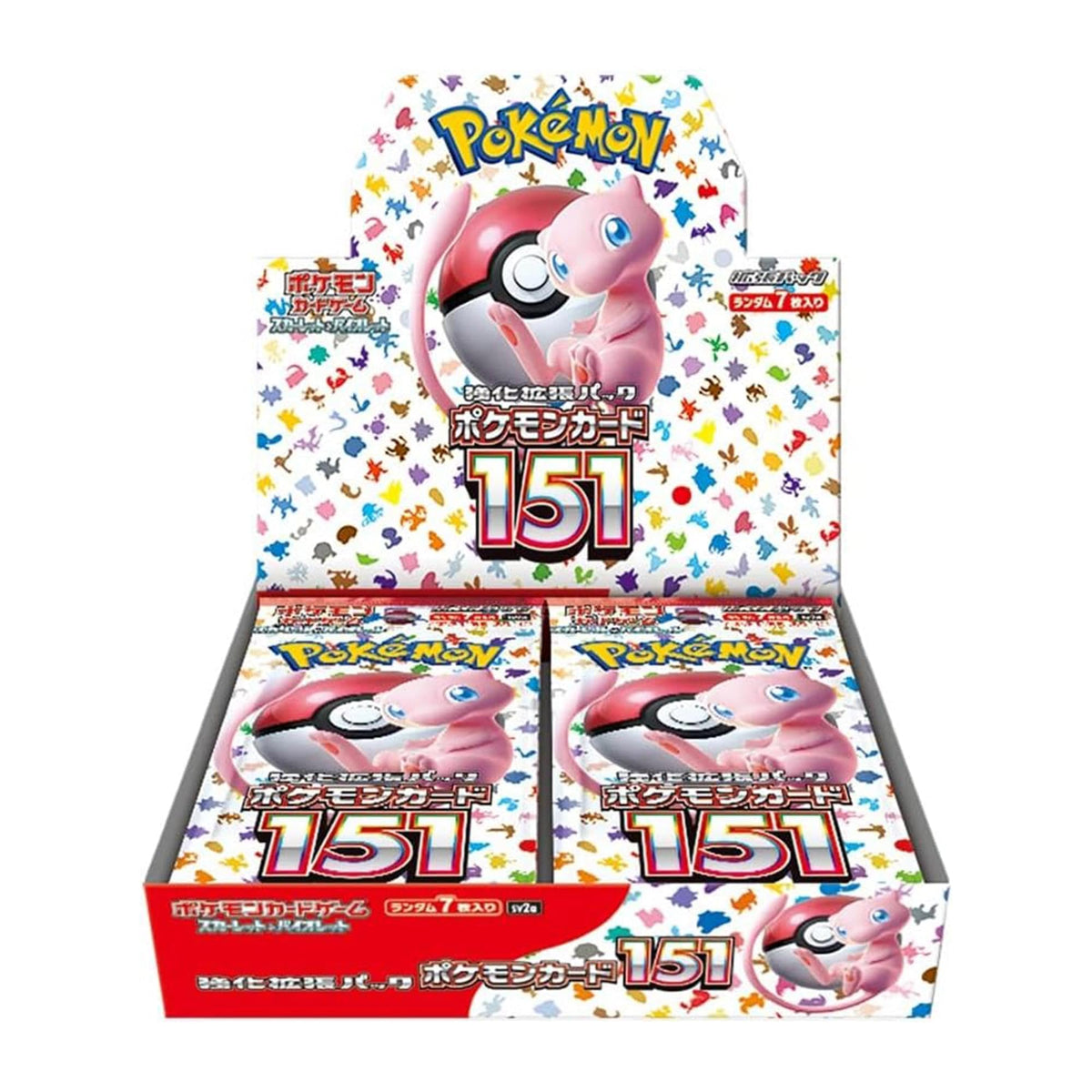 Pokemon Card 151 Booster Box 20 Packs Y963590