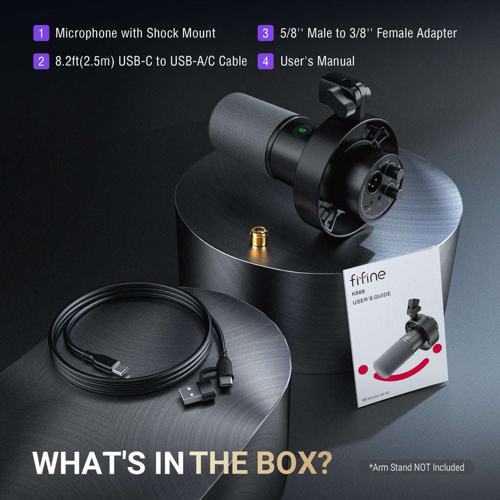Dynamic XLR USB Microphone J181