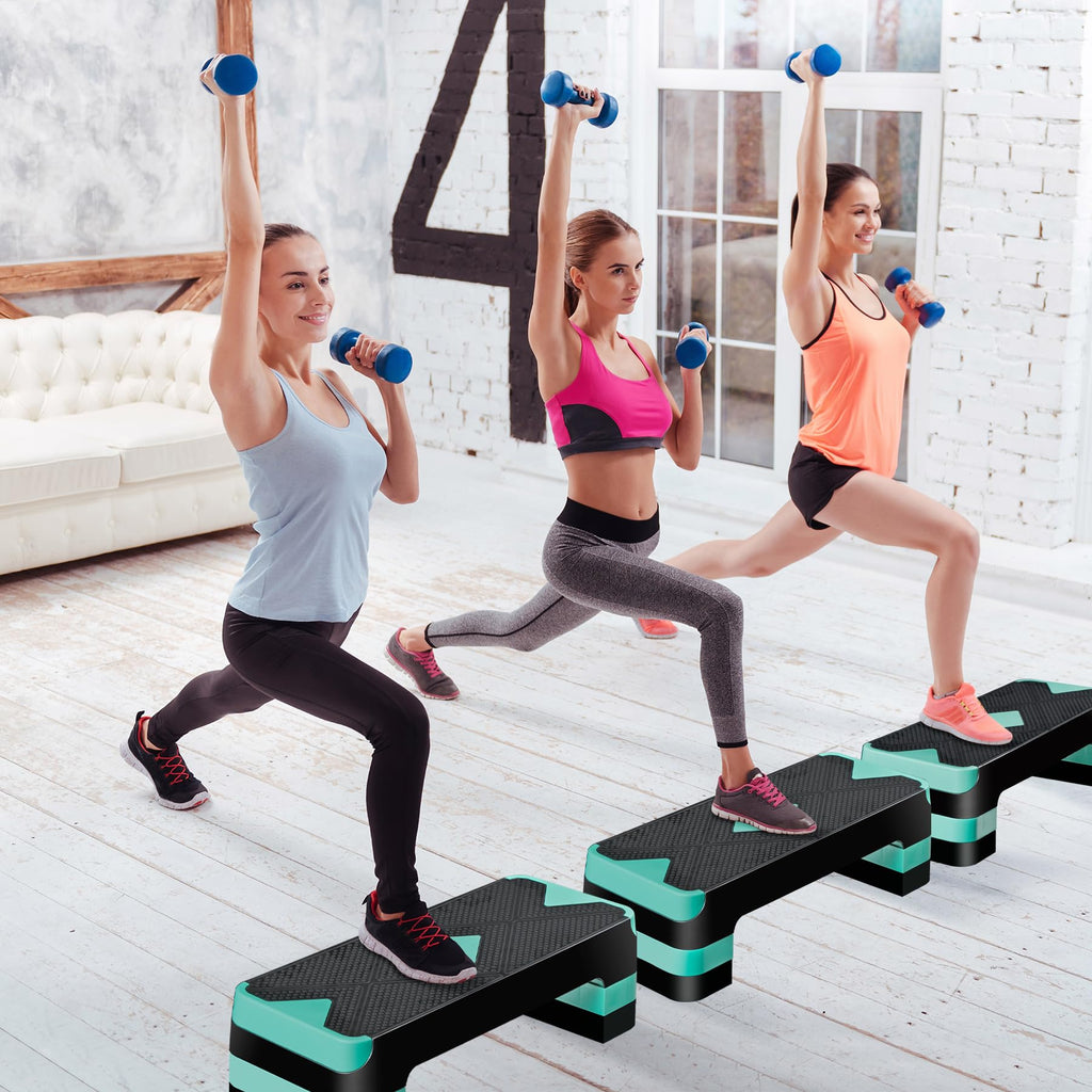 27 Inch Adjustable Aerobic Exercise Step Platform G887