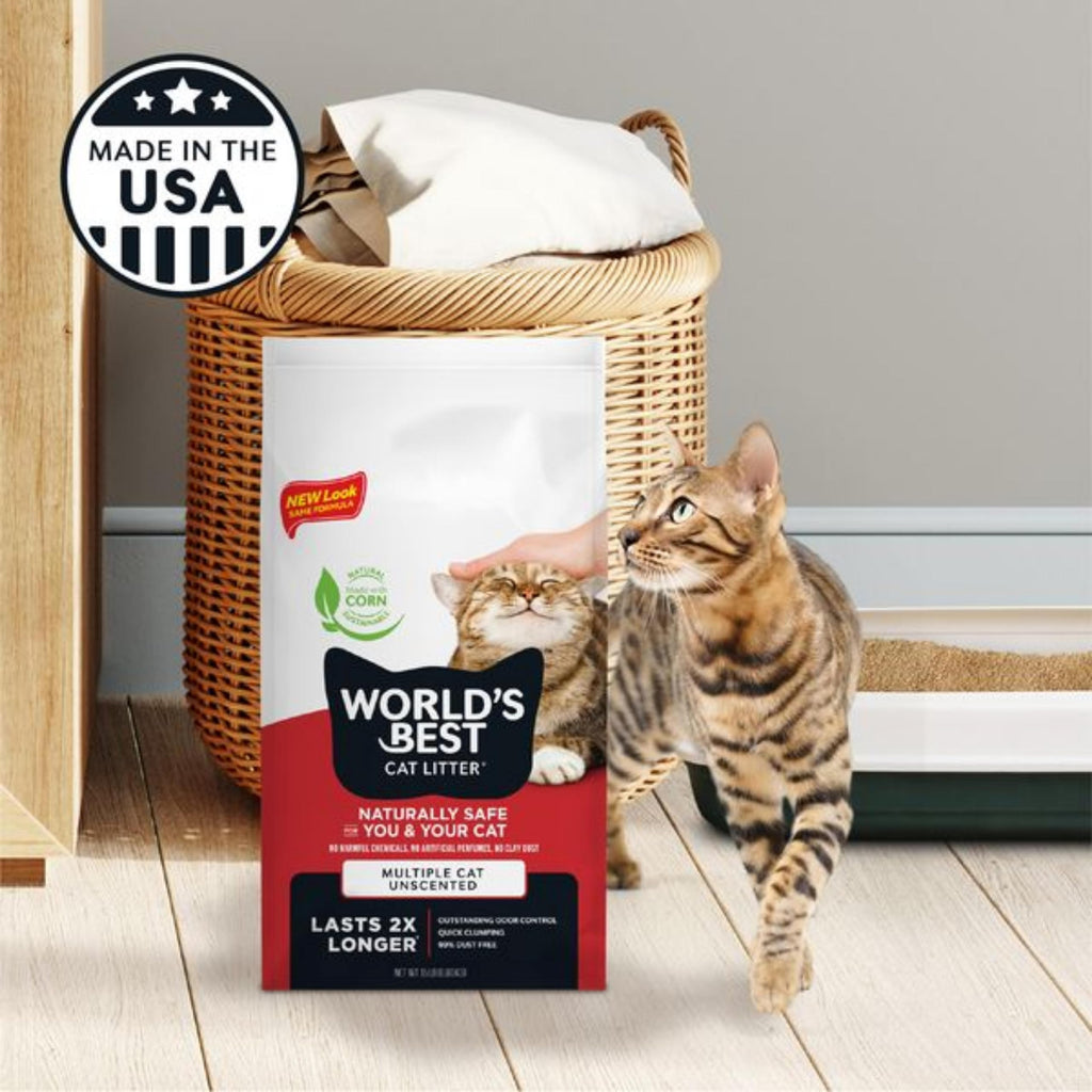 Unscented Cat Litter 15 lb Bag U683