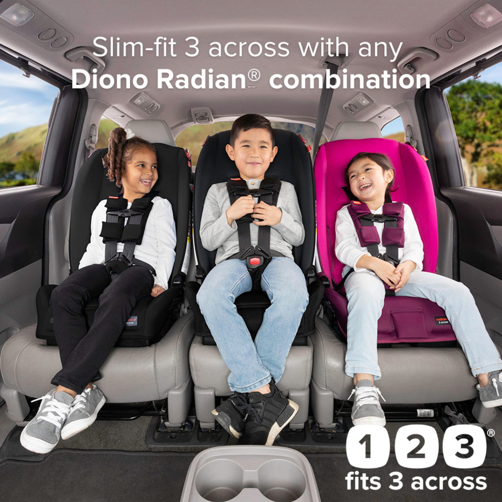 3-in-1 Convertible Car Seat and Backless Booster Car Seat P154