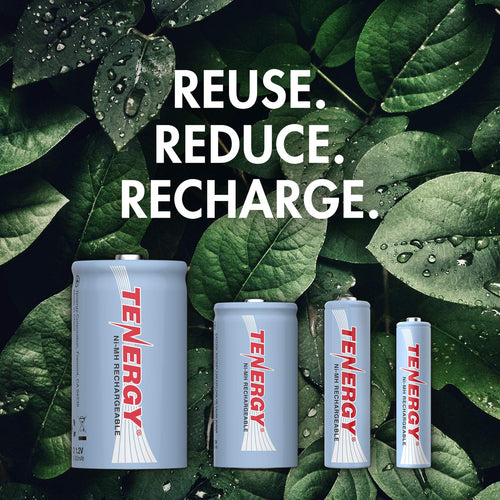 1.2V Rechargeable NiMH AA AAA C and D Battery Combo X441498