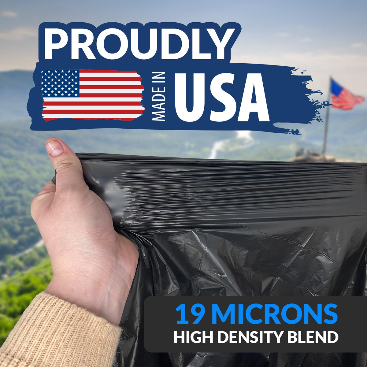 65 Gallon Heavy Duty Trash Bags G41071