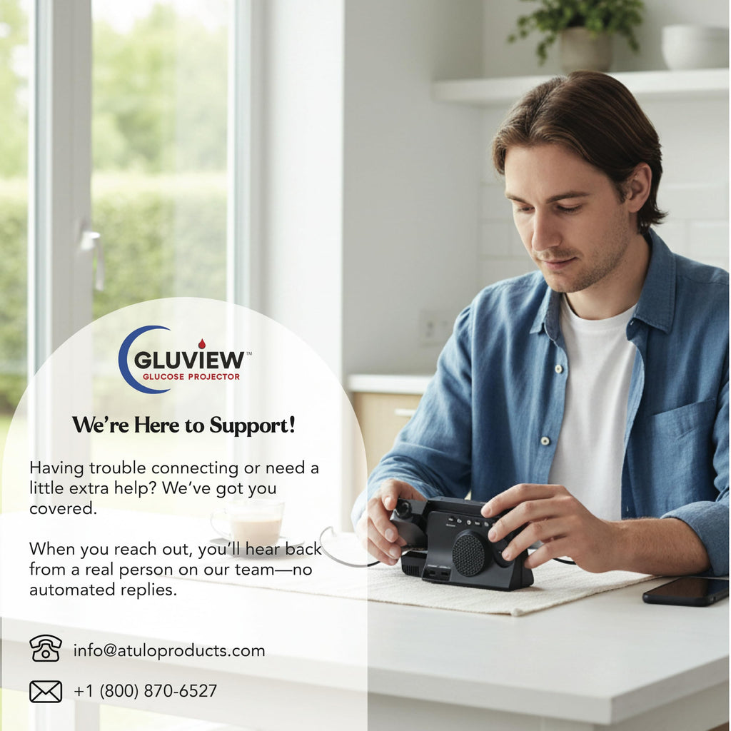 Glucose Projector Clock Y5895