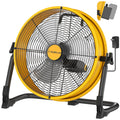 12" Battery Powered Cordless Floor Fan S84325