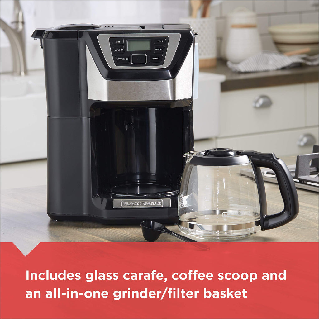 12-Cup Grind and Brew Coffee Maker K6270