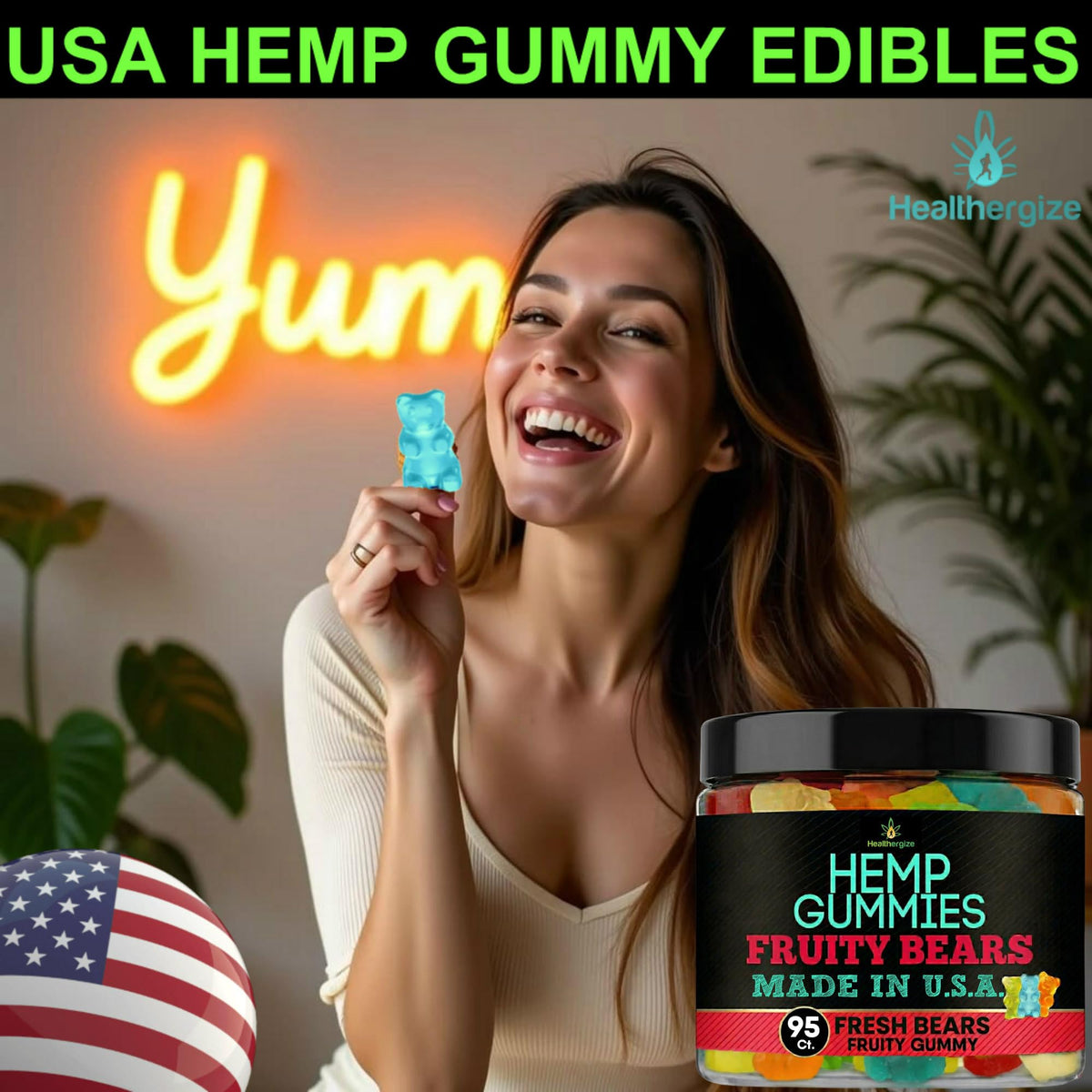 Hemp Gummies for Sleep, Calm & Daily Focus Z29236