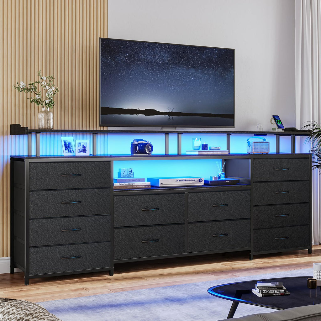 12 Drawers TV Stand Dresser O69476