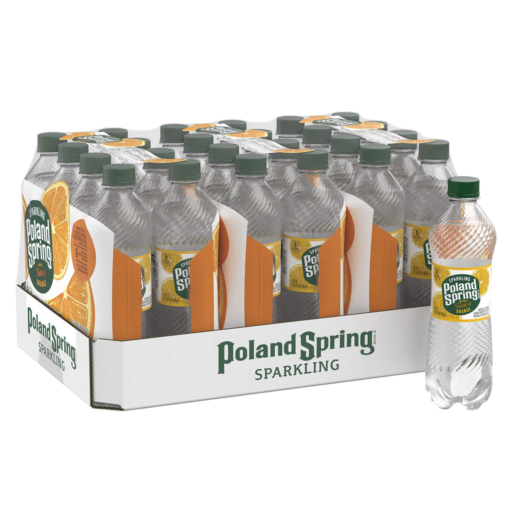 Sparkling Water Orange 16.9 oz Bottles Pack of 8 R561980