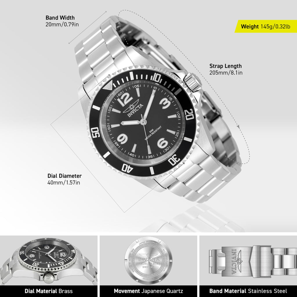 Mens Stainless Steel 40mm Watch M545507