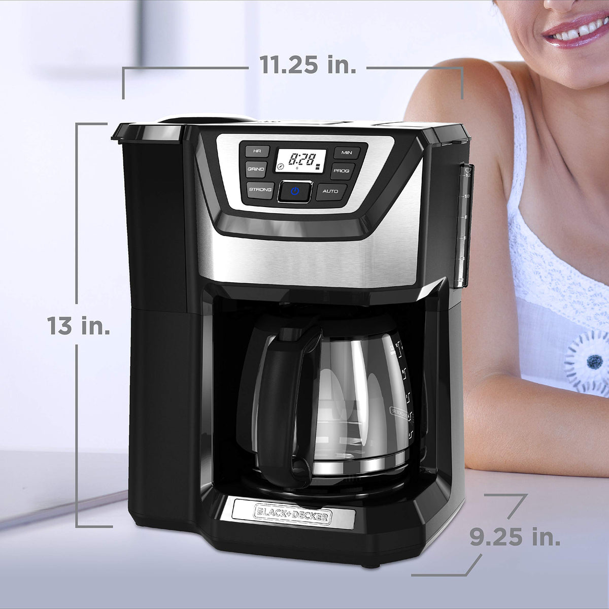 12-Cup Grind and Brew Coffee Maker K6270