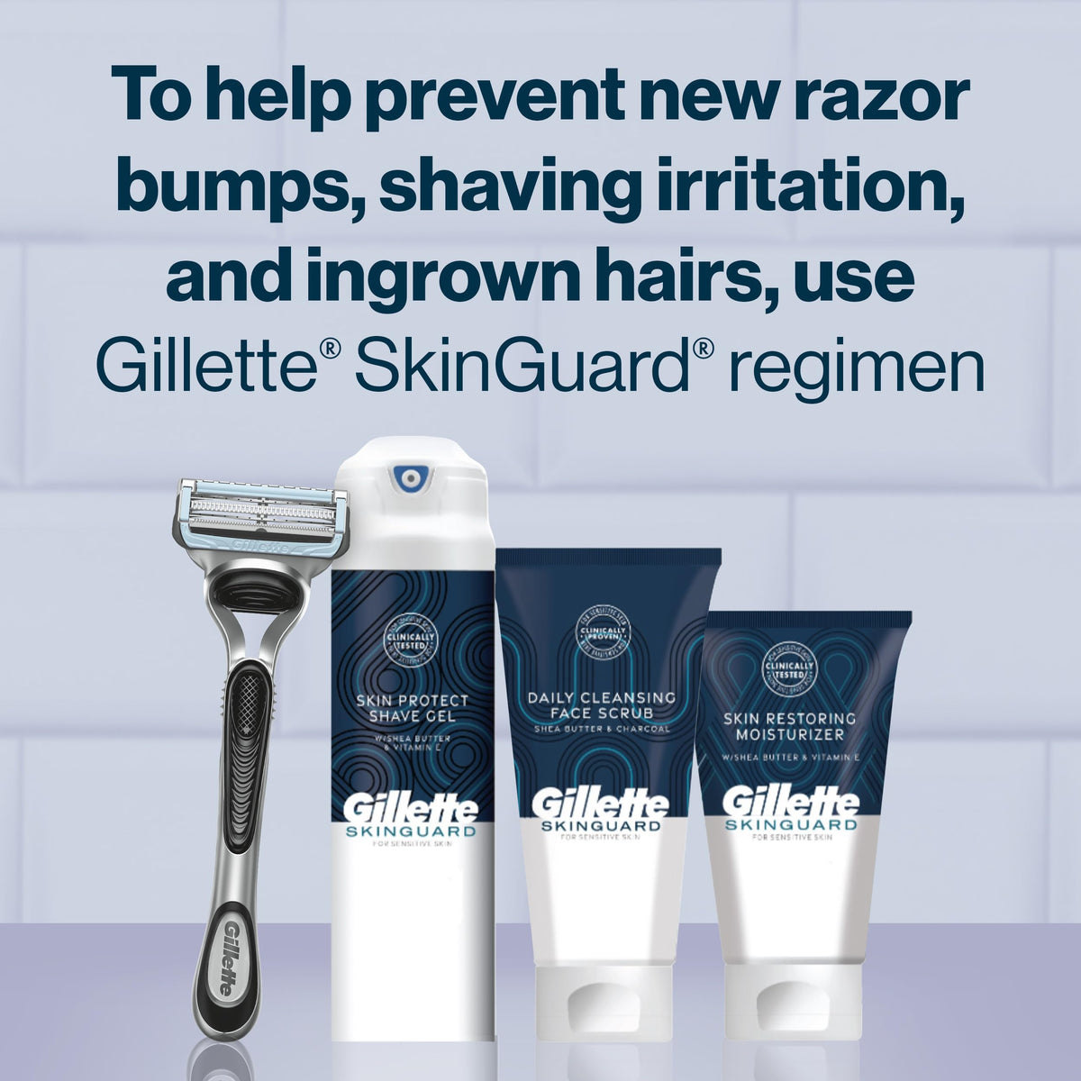 Razor with 4 Blade Refills Y829