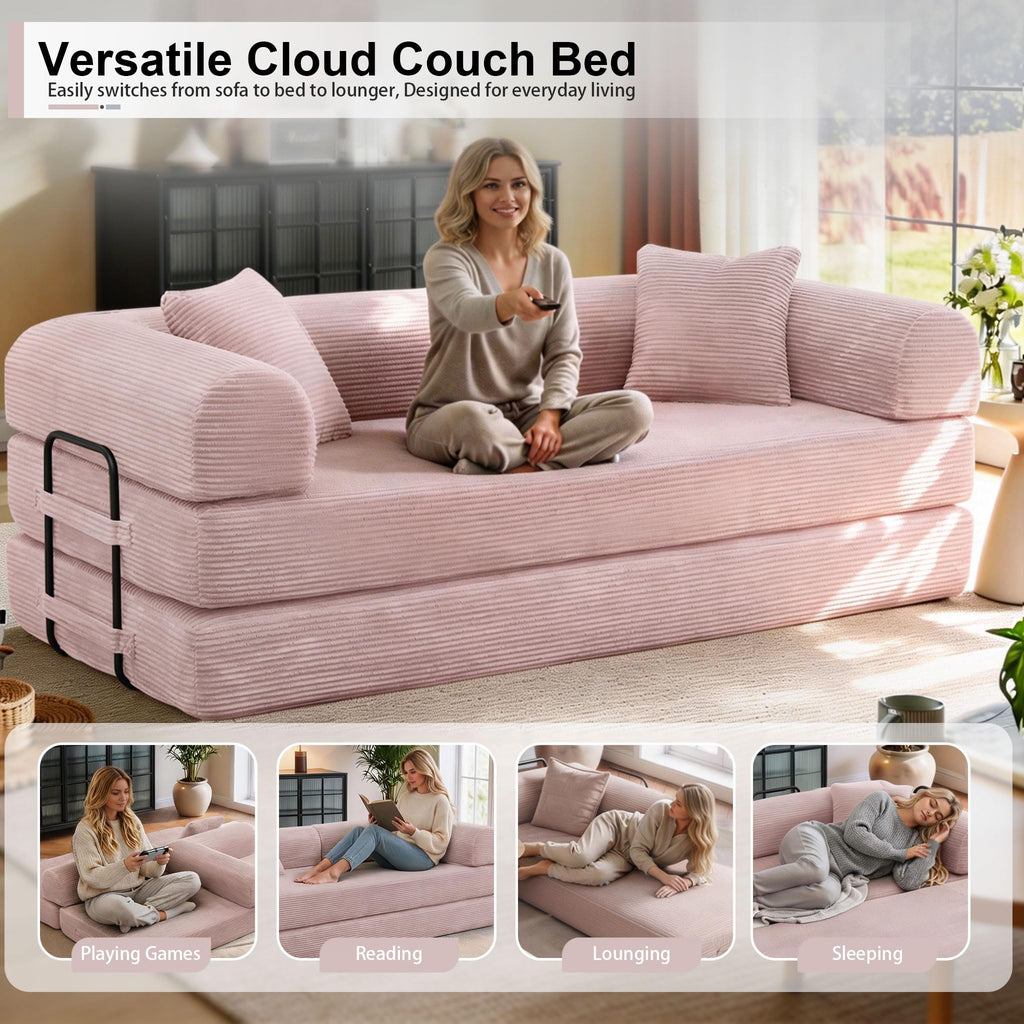 78 inch Sofa Bed Sleeper Couch D957
