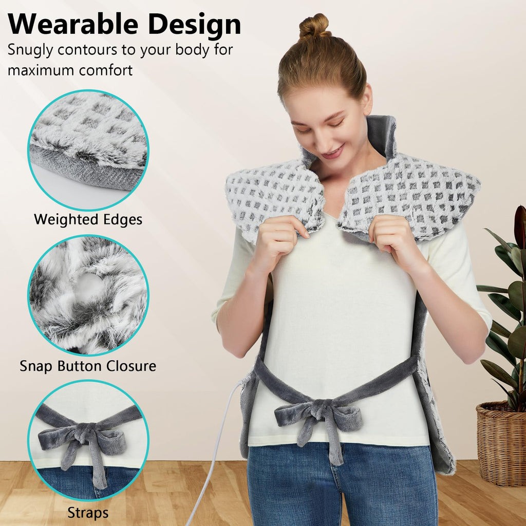 4 Massaging Heating Pad D4179