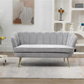 Light Gray Small Loveseat Sofa K83438