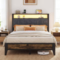 Full Size Bed Frame with Headboard S622827