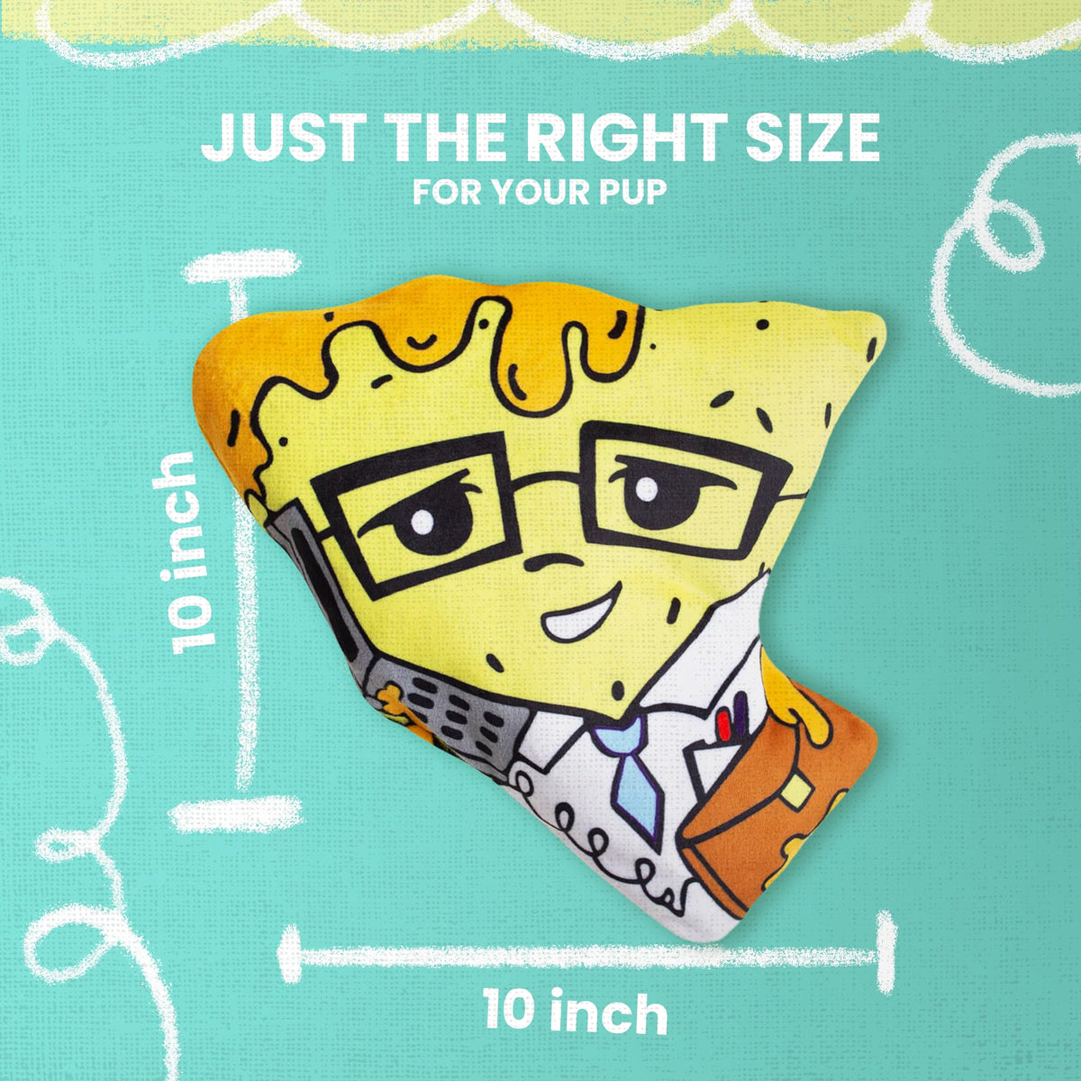 Dog Toy with Squeaker and Crinkle L26171