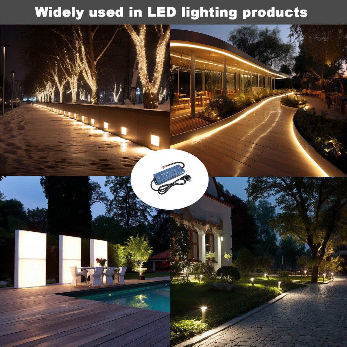 12V 200W IP67 Waterproof LED Driver L71642