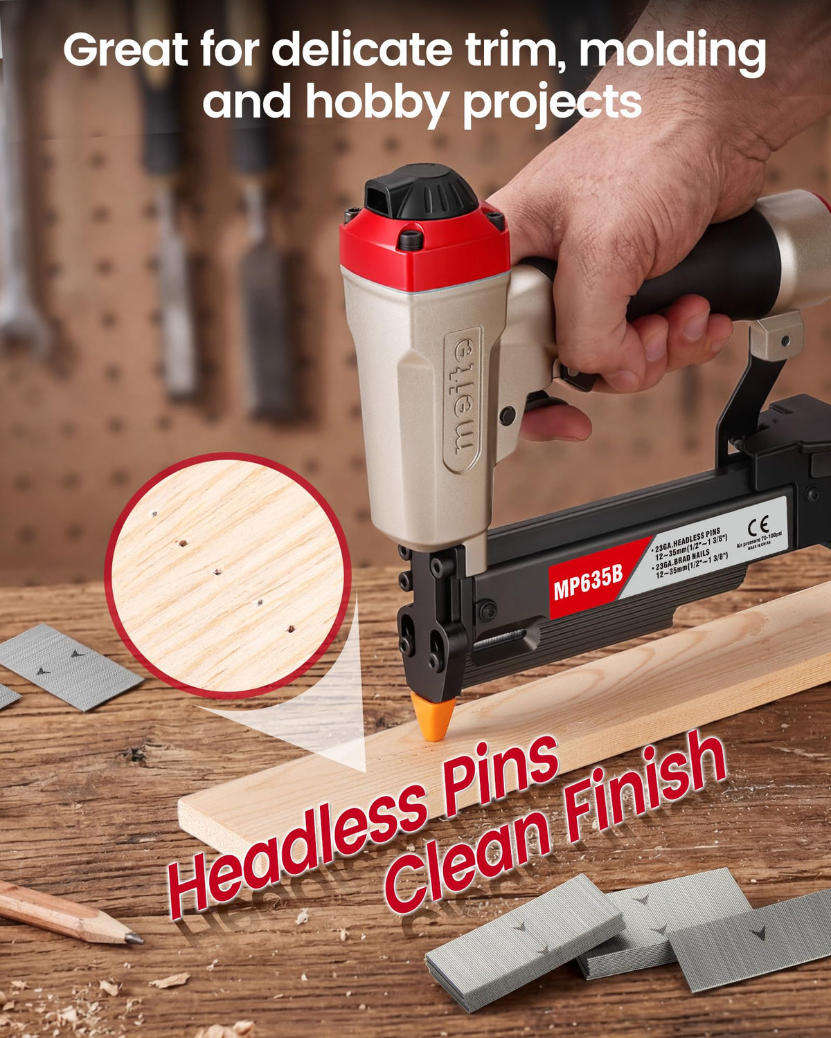 23 Gauge Pneumatic Pin Nailer H722089