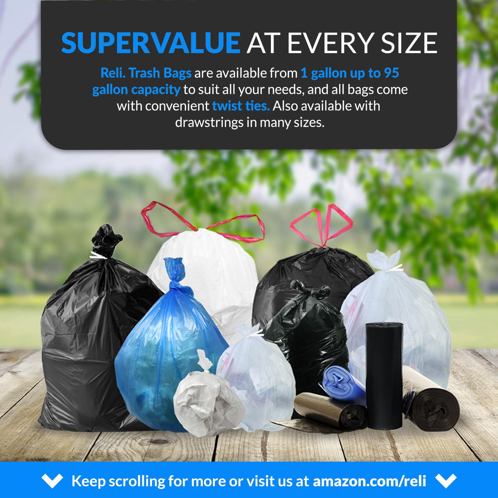 65 Gallon Heavy Duty Trash Bags G41071