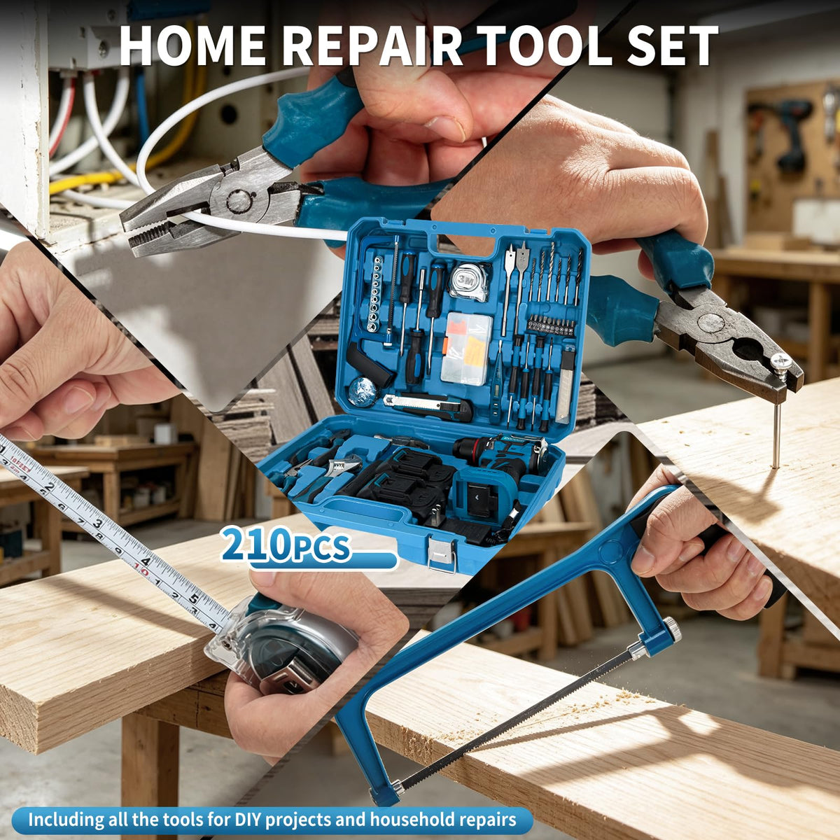 21V Cordless Brushless Drill Driver Combo Kit with 2x2.0Ah Battery L257486