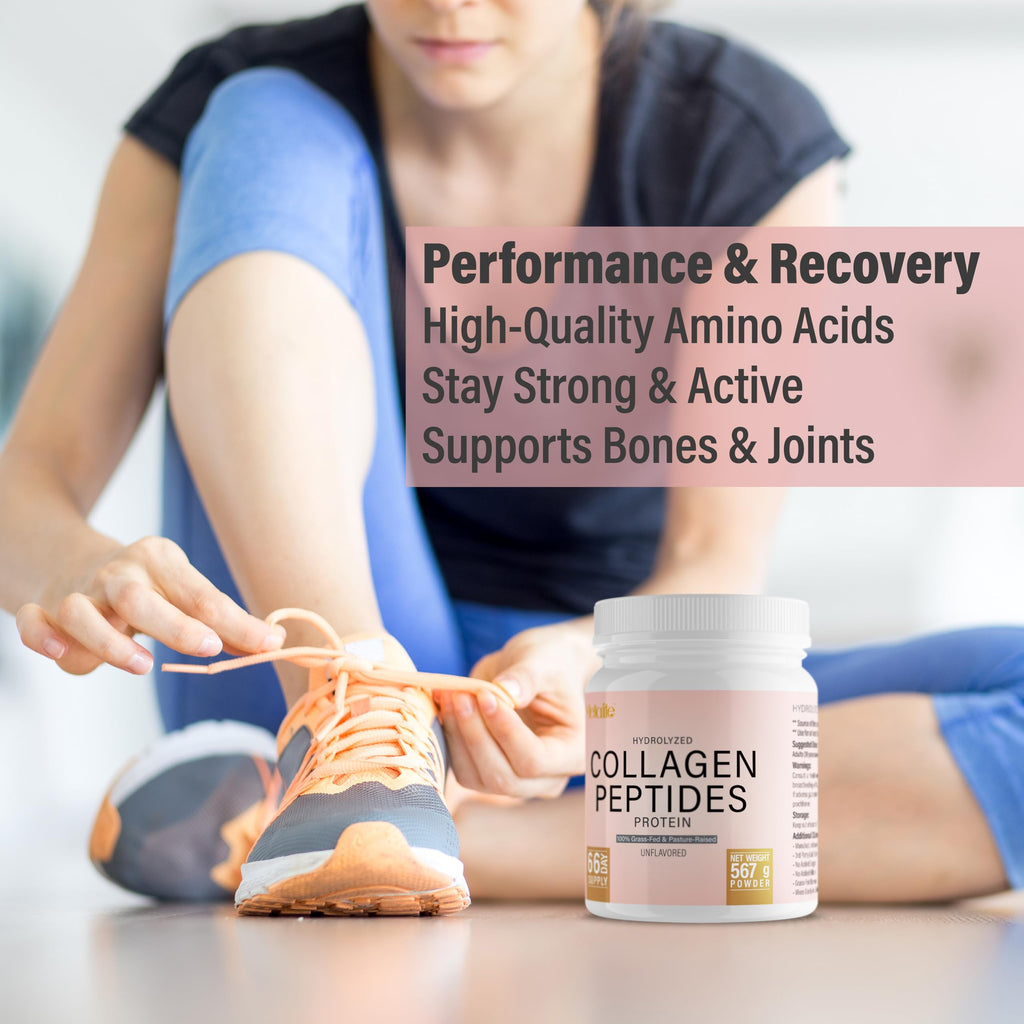 Hydrolyzed Collagen Peptides Powder 20 Oz Unflavored L97858