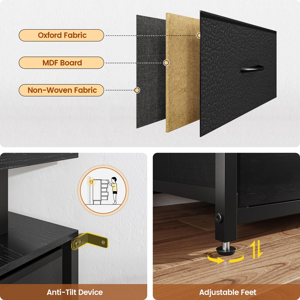 12 Drawers TV Stand Dresser O69476