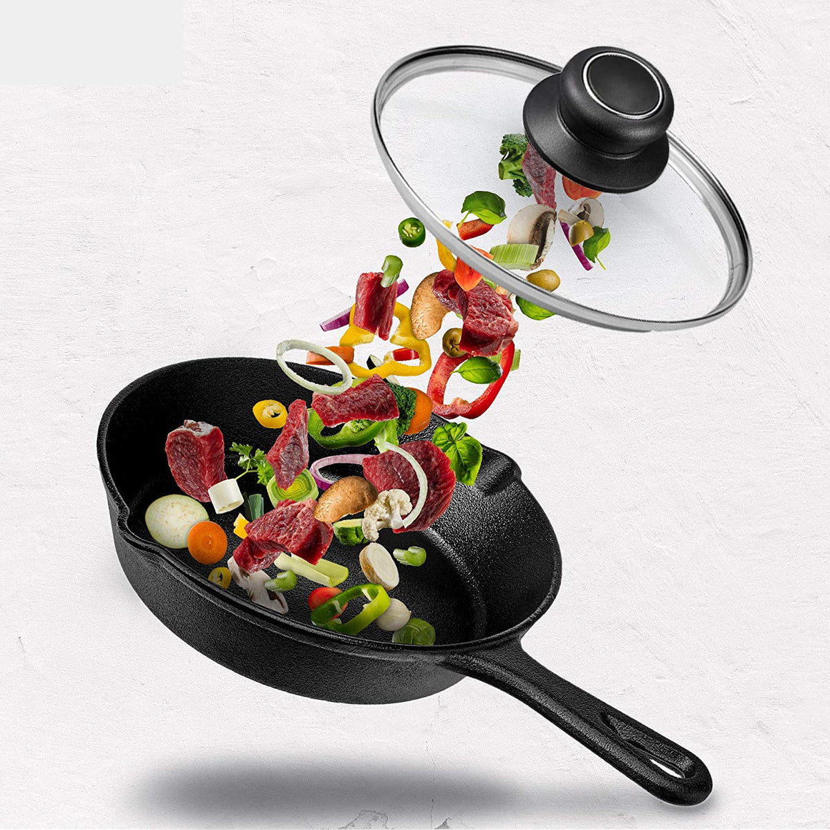 12 Inch Tempered Glass Pan Lid W23224