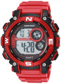Digital Chronograph Resin Strap Watch T135482