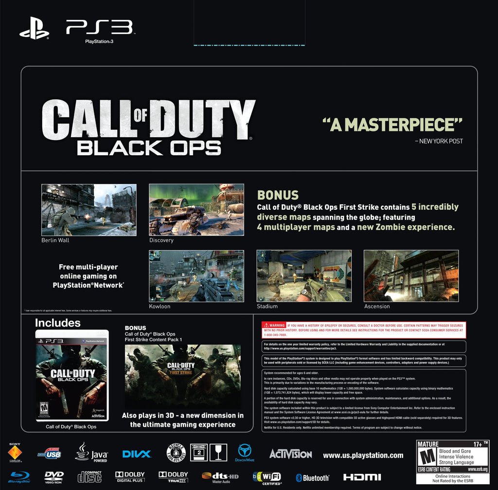 PlayStation 3 160GB Bundle Y1372